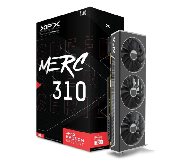 XFX Radeon RX 7900 XT Gaming SPEEDSTER MERC310 20GB GDDR6 RX-79TMERCU9 - 1099103 - zdjęcie